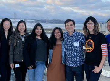 A gatgering of Asian American UCSF community members